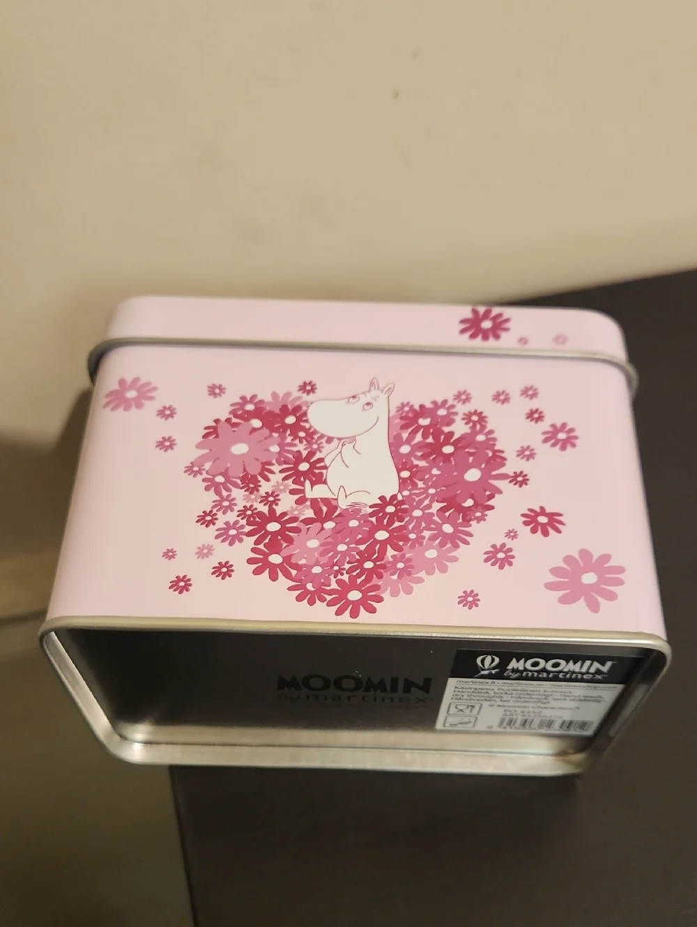 Moomin Pink Tin Can - Picture 2 of 5